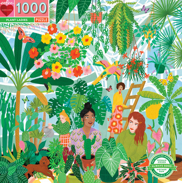 Eeboo | Plant Ladies - Bodil Jane | 1000 Pieces | Jigsaw Puzzle