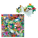 Eeboo | Sloths - Monika Forsberg | 1000 Pieces | Jigsaw Puzzle