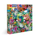 Eeboo | Sloths - Monika Forsberg | 1000 Pieces | Jigsaw Puzzle