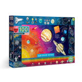 Solar System - Kelsey Oseid | Eeboo | 100 Pieces | Jigsaw Puzzle