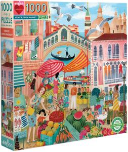 Venice Open Market - Uta Krogmann | Eeboo | 1000 Pieces | Jigsaw Puzzle