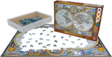Antique World Map - Maps & Flags | Eurographics | 1000 Pieces | Jigsaw Puzzle