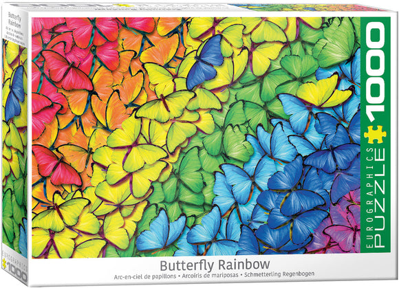 Eurographics | Butterfly Rainbow - Sweet Rainbow & Party | 1000 Pieces | Jigsaw Puzzle