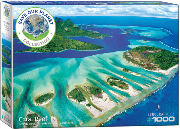 Eurographics | Coral Reef - Save Our Planet Collection | 1000 Pieces | Jigsaw Puzzle