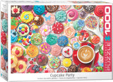 Eurographics | Cupcake Party - Sweet Rainbow & Party | 1000 Pieces | Jigsaw Puzzle