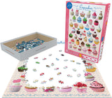 Cupcakes - Delicious Puzzles | Eurographics | 1000 Pieces | Jigsaw Puzzle