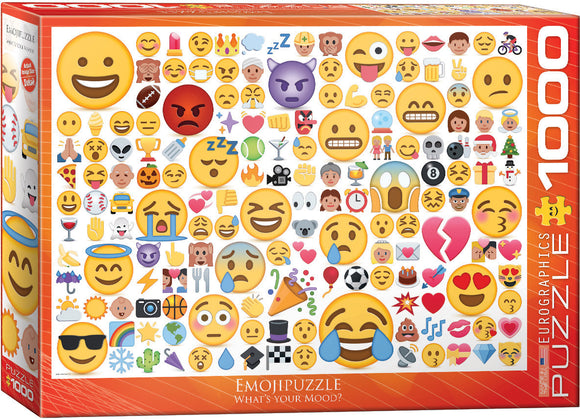 Emojipuzzle - What's your Mood? | Eurographics | 1000 Pieces | Jigsaw Puzzle