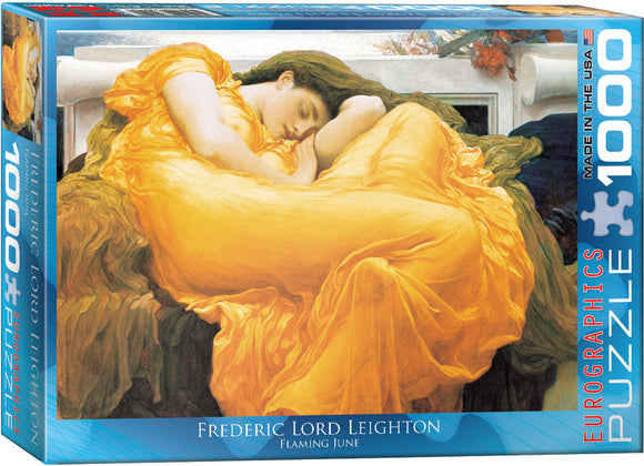 Eurographics | Flaming June - Frederick Lord Leighton | Fine Art Collection | 1000 Pieces | Jigsaw Puzzle
