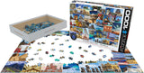 Eurographics | Globetrotter - World | 1000 Pieces | Jigsaw Puzzle