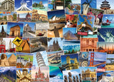 Eurographics | Globetrotter - World | 1000 Pieces | Jigsaw Puzzle