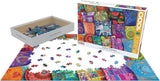 Indian Pillows - Colours of the World | Eurographics | 1000 Pieces | Jigsaw Puzzle
