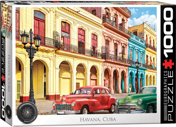 Eurographics | Havana - Cuba | HDR Photography | 1000 Pieces | Jigsaw Puzzle