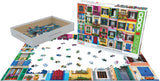 Mediterranean Windows - Colours of the World | Eurographics | 1000 Pieces | Jigsaw Puzzle