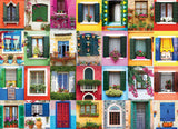 Mediterranean Windows - Colours of the World | Eurographics | 1000 Pieces | Jigsaw Puzzle