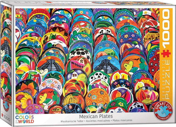 Eurographics | Mexican Plates - Colours of the World | 1000 Pieces | Jigsaw Puzzle