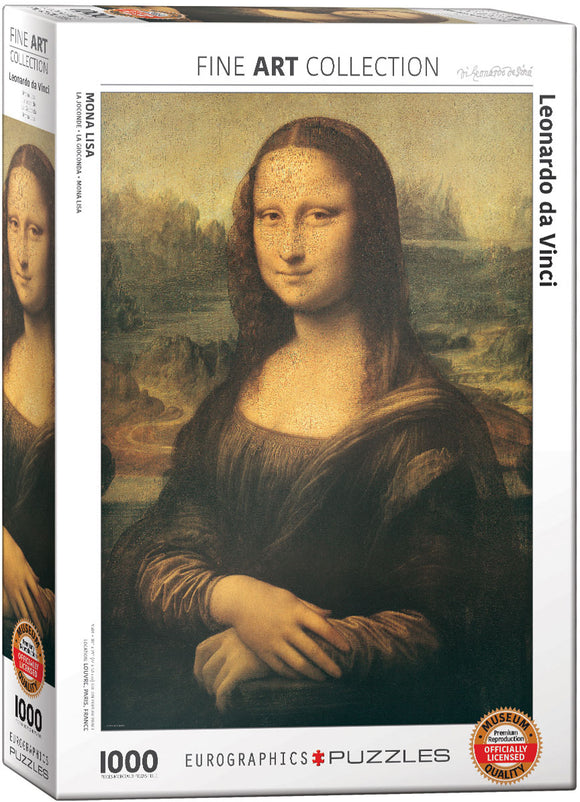 Eurographics | Mona Lisa - Leonardo Da Vinci | Fine Art Collection | 1000 Pieces | Jigsaw Puzzle