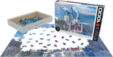Neuschwanstein Castle in Winter - Germany | HDR Photography | Eurographics | 1000 Pieces | Jigsaw Puzzle