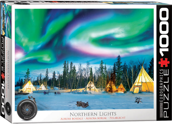 Eurographics | Northern Lights - Yellowknife | HDR Photography | 1000 Pieces | Jigsaw Puzzle