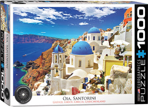 Eurographics | Oia, Santorini - Greece | HDR Photography | 1000 Pieces | Jigsaw Puzzle