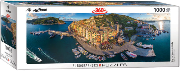 Eurographics | Porto Venere - Italy | Airpano 360 | 1000 Pieces | Panorama Jigsaw Puzzle