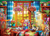 Quilting Craft Room - Ciro Marchetti | Eurographics | 1000 Pieces | Jigsaw Puzzle