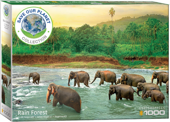 Eurographics | Rainforest - Save Our Planet Collection | 1000 Pieces | Jigsaw Puzzle