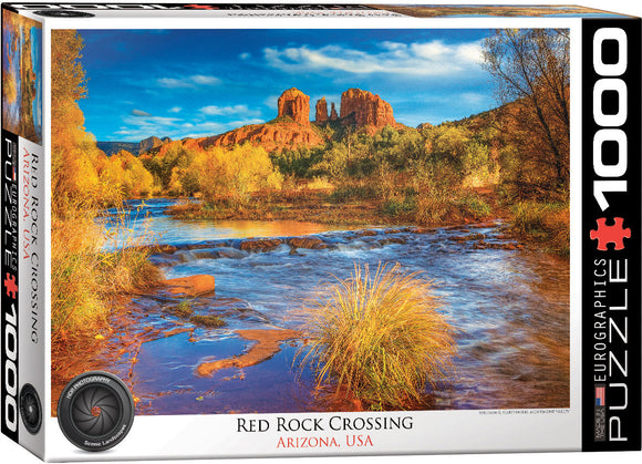 Eurographics | Red Rock Crossing - Arizona | HDR Photography | 1000 Pieces | Jigsaw Puzzle