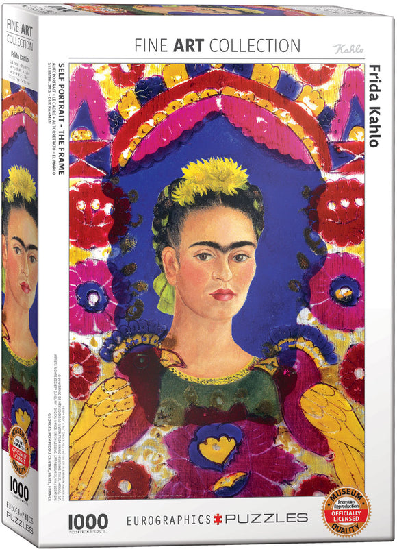Eurographics | Self Portrait - Frida Kahlo | Fine Art Collection | 1000 Pieces | Jigsaw Puzzle