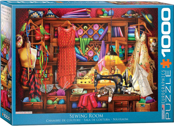 Sewing Room - Ciro Marchetti | Eurographics | 1000 Pieces | Jigsaw Puzzle