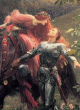 La Belle Dame sans Merci - Sir Frank Bernard Dicksee | Fine Art Collection | Eurographics | 1000 Pieces | Jigsaw Puzzle