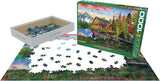 Eurographics | The Fishing Cabin - Dominic Davison | 1000 Pieces | Jigsaw Puzzle