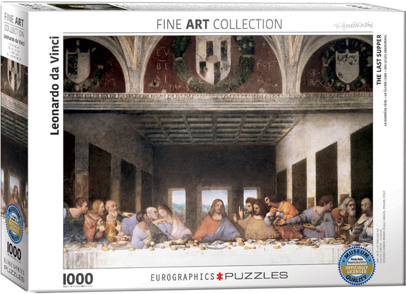 Eurographics | The Last Supper - Leonardo Da Vinci | Fine Art Collection | 1000 Pieces | Jigsaw Puzzle
