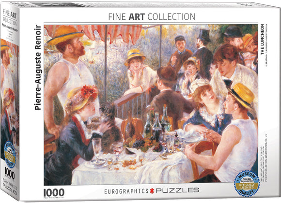 Eurographics | The Luncheon - Pierre-Auguste Renoir | Fine Art Collection | 1000 Pieces | Jigsaw Puzzle