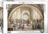 The School of Athens - Raphael | Fine Art Collection | Eurographics | 1000 Pieces | Jigsaw Puzzle