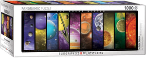 The Solar System | Eurographics | 1000 Pieces | Panorama Jigsaw Puzzle