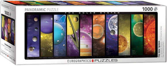 The Solar System | Eurographics | 1000 Pieces | Panorama Jigsaw Puzzle
