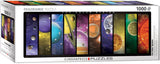 The Solar System | Eurographics | 1000 Pieces | Panorama Jigsaw Puzzle