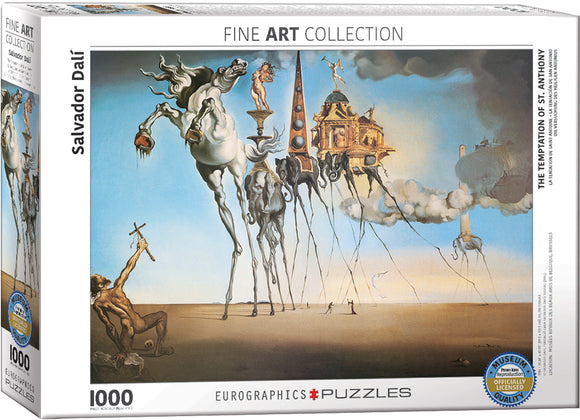 Eurographics | The Temptation of St. Anthony - Salvador Dali | Fine Art Collection | 1000 Pieces | Jigsaw Puzzle