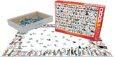 The World of Cats - Animal Charts | Eurographics | 1000 Pieces | Jigsaw Puzzle