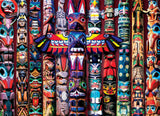 Eurographics | Totem Poles - Colours of the World | 1000 Pieces | Jigsaw Puzzle