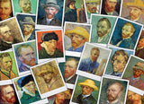 Van Gogh Selfies - Vincent Van Gogh | Fine Art Collection | Eurographics | 1000 Pieces | Jigsaw Puzzle
