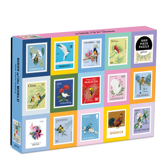 Galison | Birds of The World - Diana Beltran Herrera | 1000 Pieces | Jigsaw Puzzle