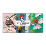 Birdtopia - Diana Beltran Herrera | Galison | 3 x 120 Pieces | Jigsaw Puzzle