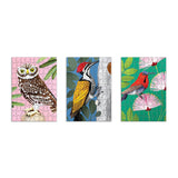 Galison | Birdtopia - Diana Beltran Herrera | 3 x 120 Pieces | Jigsaw Puzzle