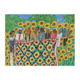 Galison | The Sunflower Quilting Bee at Arles - Faith Ringgold | 1000 Pieces | Jigsaw Puzzle