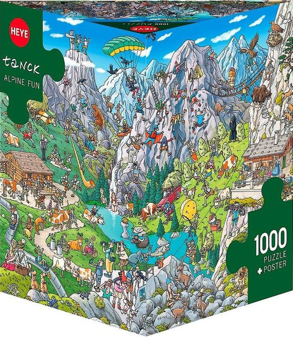 Alpine Fun - Tanck | Heye | 1000 Pieces | Jigsaw Puzzle