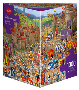 Bunny Battles - François Ruyer | Heye | 1000 Pieces | Jigsaw Puzzle