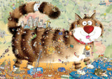 Cat's Life - Marino Degano | Heye | 1000 Pieces | Jigsaw Puzzle