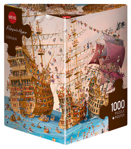 Corsair - François Ruyer | Heye | 1000 Pieces | Jigsaw Puzzle
