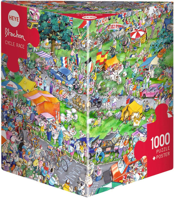 HEYE | Cycle Race - Roger Blachon | 1000 Pieces | Jigsaw Puzzle